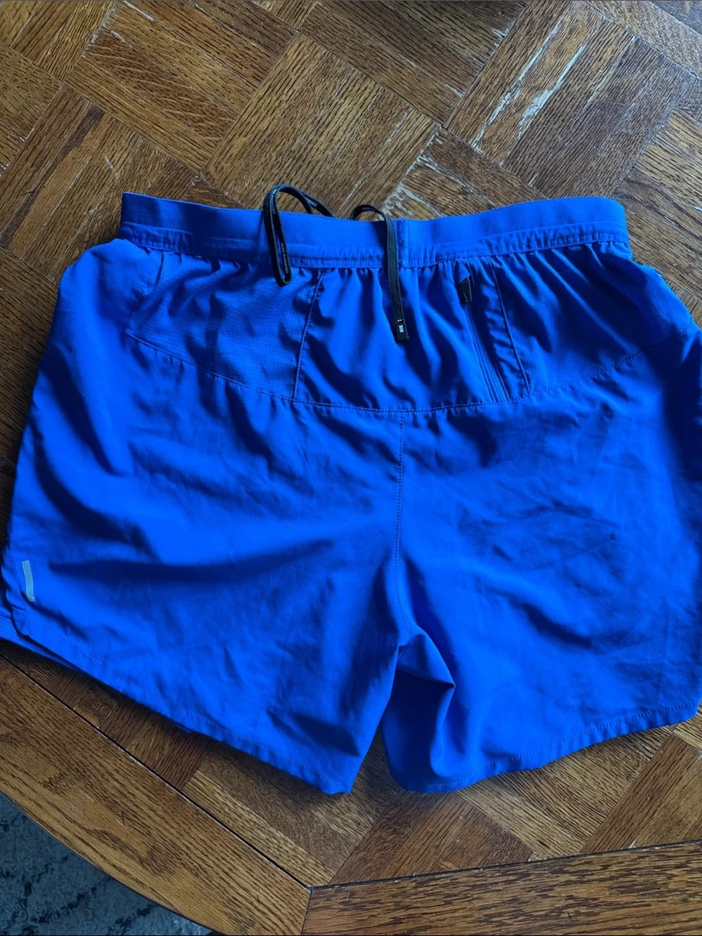 Nike Men’s 5” running Shorts - Blue with Black Drawstring